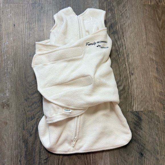 Halo Other - Halo Cream Fleece Newborn Baby Swaddle